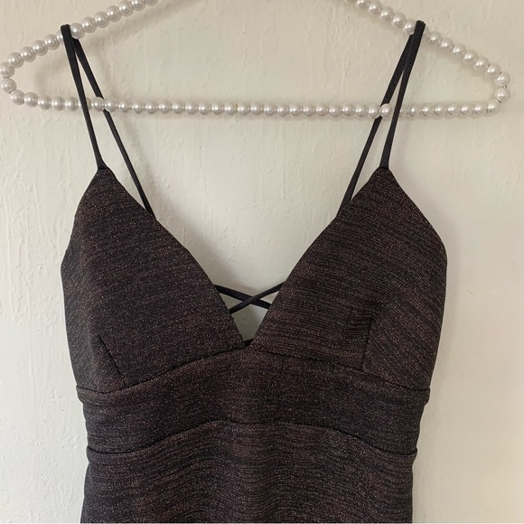 Nookie Metallic Aura Midi Dress - Picture 10 of 14